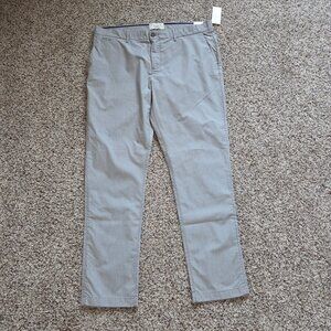 NWT Penguin Original Men's Slim Fit Pant 38X32 100% Cotton Gray Preppy New